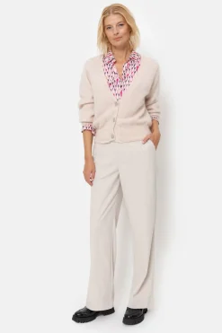 Hot Blouse Met Lange Mouwen En Paarse Print Dames Blouses