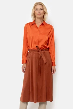 New Blouse Met Lange Mouwen En Knoopjes Dames Blouses