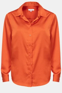 New Blouse Met Lange Mouwen En Knoopjes Dames Blouses