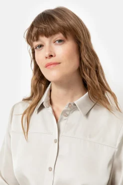 Online Blouse Met Lange Mouwen En Knoopjes Dames Blouses