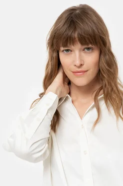 New Blouse Met Lange Mouwen En Knoopjes Dames Blouses