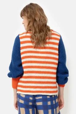 New Bruin Geruite Broek Met Wijde Broekspijpen Dames Broeken & Jeans