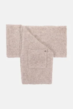 Outlet Dames Sjaal Met Zakken In Teddy Stof Dames Accessoires