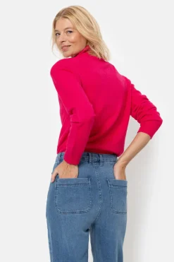 Cheap Damespull Met Rolkraag En Lange Mouwen Dames Truien & Cardigans