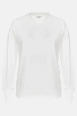Cheap Damestop Met Lange Mouwen En Smock Dames T-Shirts & Tops