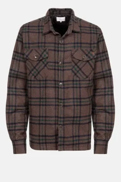 Outlet Donker E Geruite Hemdjas Voor Mannen Heren Jassen & Blazers