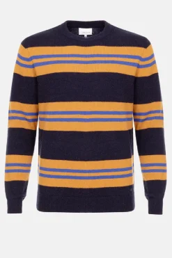 Sale Donker E Herentrui Met Lichtbruine Strepen Heren Sweaters & Cardigans