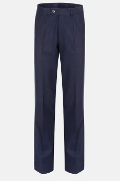 Shop Donker E Slim Fit Heren Chino Met Vouw Heren Broeken