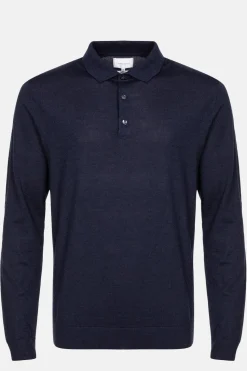 Store Donkergrijze Trui Met Polokraag En Lange Mouwen Heren Sweaters & Cardigans