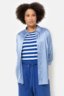 Outlet E Blouse Met Lange Mouwen En Knoopjes Dames Blouses