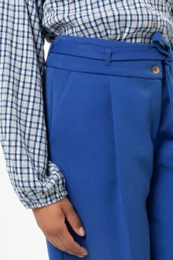 Discount E Broek Met Wijde, Rechte Broekspijpen Dames Broeken & Jeans