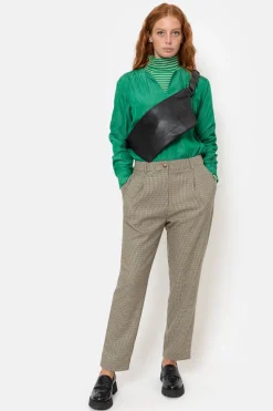 Hot E Damesblouse Met Smock En Lange Mouw Dames Blouses