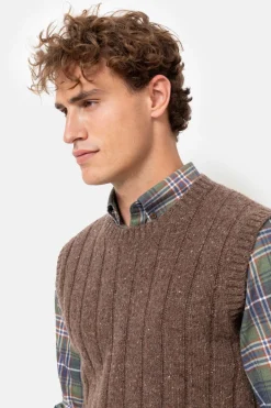 Sale E Debardeur Met Ronde Hals Voor Mannen Heren Sweaters & Cardigans