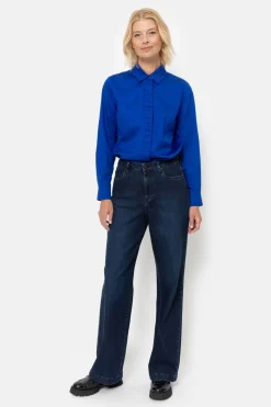 Best Sale E Jeans Met Wijde, Rechte Pijpen Dames Broeken & Jeans