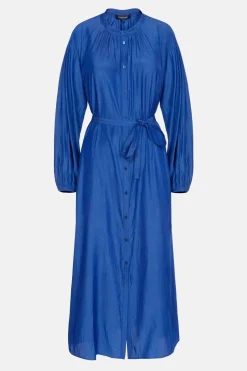 Shop E Jurk Met Lange Mouwen En Knoopjes Dames Jurken