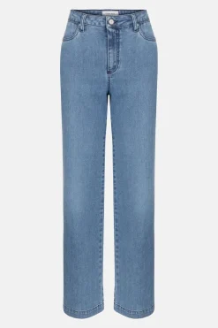 Discount E Loose Fit Jeans Met Rechte Broekspijpen Dames Broeken & Jeans