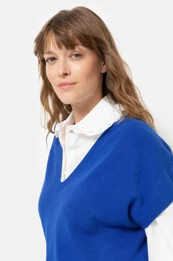 Shop E Oversized Debardeur Met Diepe V-Hals Dames Truien & Cardigans