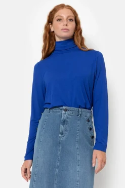 Fashion E Sous-Pull Met Rolkraag En Lange Mouwen Dames T-Shirts & Tops