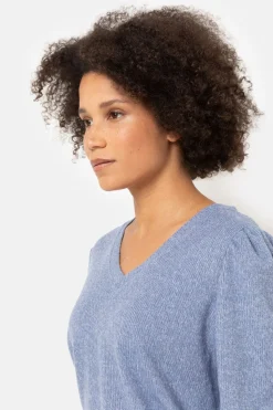 Outlet E Sweater Met V-Hals En Lange Mouwen Dames Truien & Cardigans