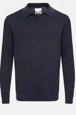 Fashion E Trui Met Polokraag En V-Hals Heren Sweaters & Cardigans