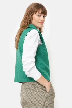 New Geruite E Tapered Broek Met Bandplooi Dames Broeken & Jeans