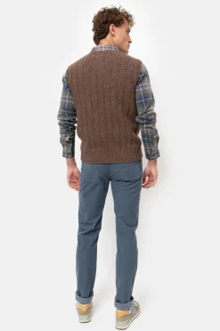 Sale Grijs E Slim Fit Broek Voor Heren Heren Broeken