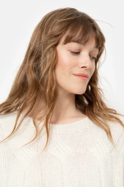 Cheap Harige Pull Met Boothals En Lange Mouwen Dames Truien & Cardigans