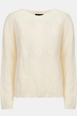 Cheap Harige Pull Met Boothals En Lange Mouwen Dames Truien & Cardigans