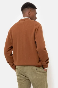 Best Kort Gilet Met Polokraag En Lange Mouwen Heren Sweaters & Cardigans