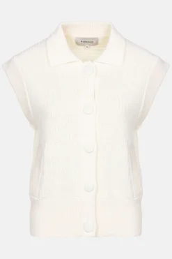 Shop Korte Cardigan Zonder Mouwen, Met Knopen Dames Truien & Cardigans