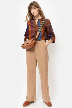 Sale Licht E Loose Fit Broek Met Rechte Pijpen Dames Broeken & Jeans