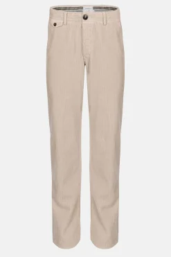 Best Licht Velours Herenbroek Met Slim Fit Heren Broeken