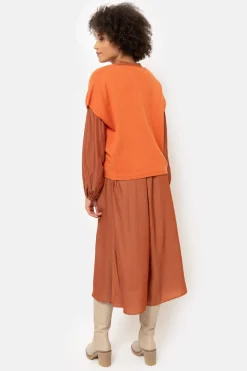 Clearance Oversized Debardeur Met Diepe V-Hals Dames Truien & Cardigans