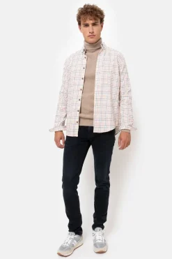 Sale Regular Fit Overhemd Met Multicolor Ruiten Heren Hemden