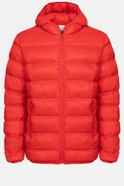 Hot Rode Doorgestikte Herenjas Met Capuchon En Rits Heren Jassen & Blazers