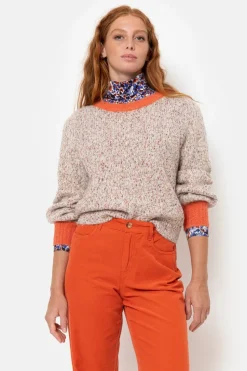 Sale Straight Fit Broek In Velours Met Wijde Pijp Dames Broeken & Jeans