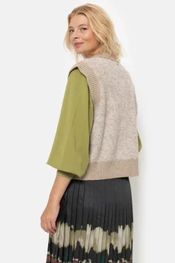 New Teddy Cardigan Met Debardeurlook Dames Truien & Cardigans
