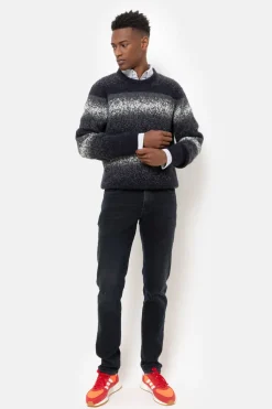 Fashion Wit Gestreept Regular Fit Mannenhemd Heren Hemden