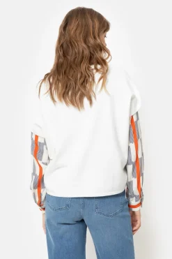 Online Witte Oversized Debardeur Met Diepe V-Hals Dames Truien & Cardigans